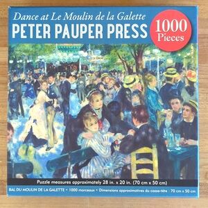 💥3 for$12 moving sale💥 1000 piece jigsaw puzzle Renoir Peter Pauper